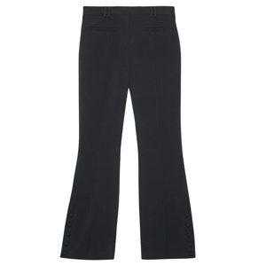 Mint Velvet Black Tailored Bootcut Trousers